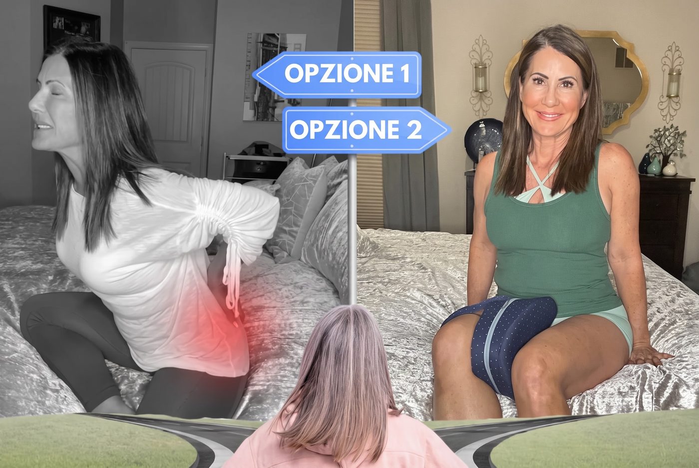 Ora hai due strade davanti a te