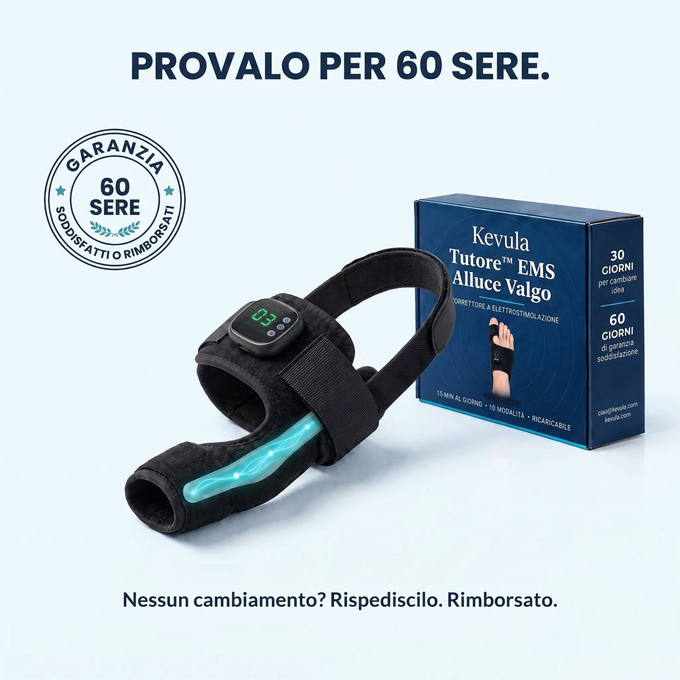 Tutore EMS per Alluce Valgo Kevula
